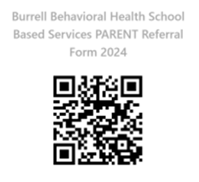 School Based Clinician PARENT referral QR Form